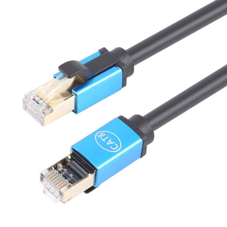 Ultra-Fast CAT8e Pure Copper Ethernet Cable - Reliable Network Connection 1 Ultra-Fast Cat8E Pure Copper Ethernet Cable - Reliable Network Connection