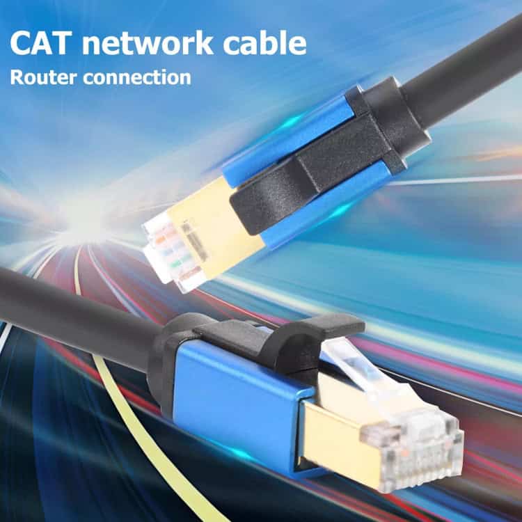 Ultra-Fast CAT8e Pure Copper Ethernet Cable - Reliable Network Connection 3 Ultra-Fast Cat8E Pure Copper Ethernet Cable - Reliable Network Connection - Image 3