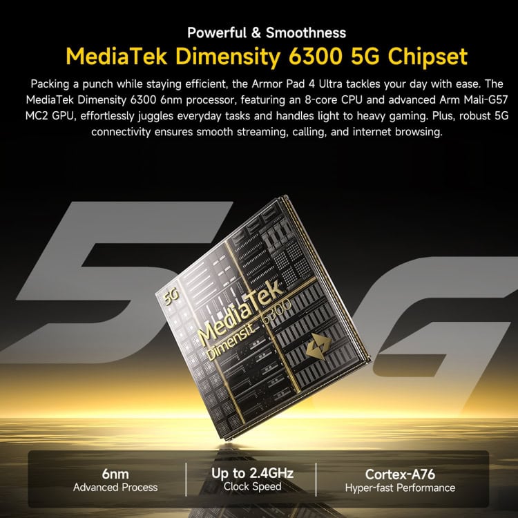 Ulefone Armor Pad 4: Ultra Thermal 10.36" Rugged Tablet, Android 14 10 Ulefone Armor Pad 4: Ultra Thermal 10.36&Quot; Rugged Tablet, Android 14 - Image 10