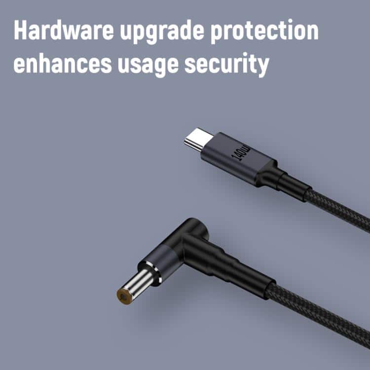 1.8m 140W Type-C to DC Laptop Charging Cable - Fast and Reliable Power Delivery 7 1.8M 140W Type-C To Dc Laptop Charging Cable - Fast And Reliable Power Delivery - Image 7