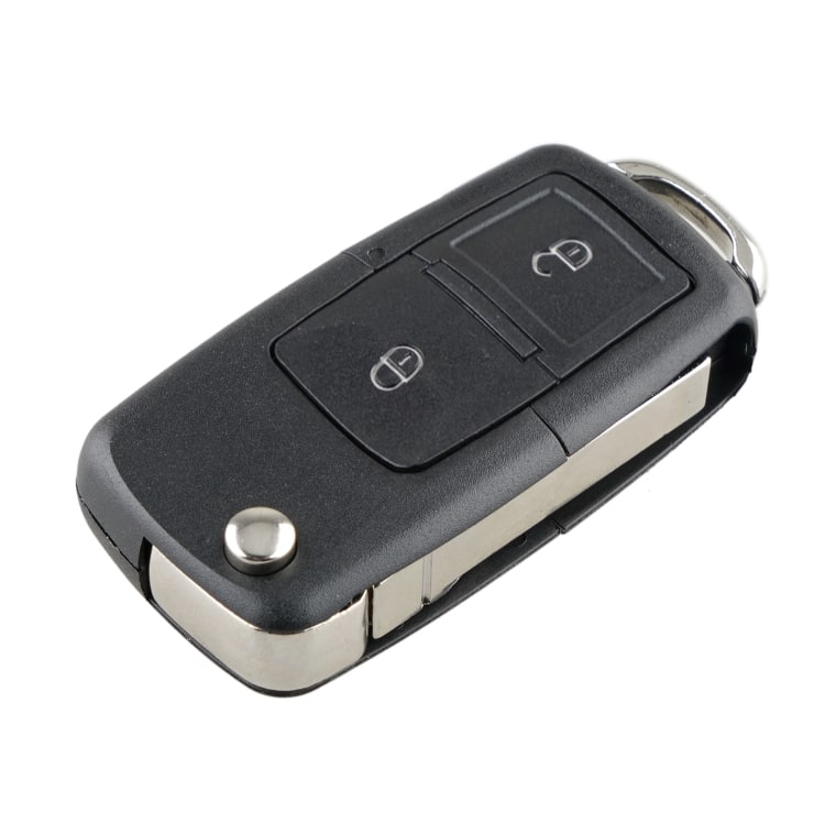 Volkswagen Car Key 1J0959753AG 48 Chip 434MHz 2-Button Remote for 434 Frequency 2 Volkswagen Car Key 1J0959753Ag 48 Chip 434Mhz 2-Button Remote For 434 Frequency - Image 2