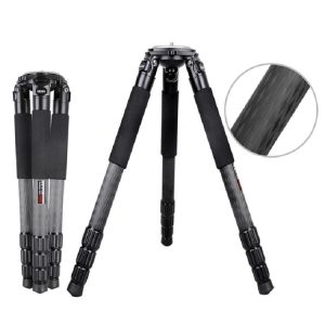 BEXIN ST424C Carbon Fiber Big Tripod, Max Tube 40mm - for Rugged Camcorder