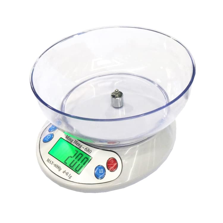 MH-680 Kitchen Scale 6000g x 0.1g LCD Display - Precise Digital Measurement 1 Mh-680 Kitchen Scale 6000G X 0.1G Lcd Display - Precise Digital Measurement