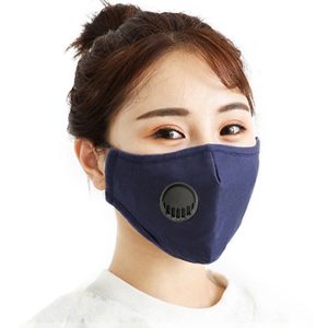 Ultimate Protection: Dustproof Washable Face Mask with Filter & Breath Valve