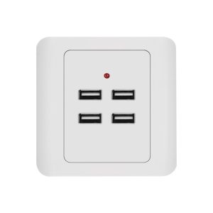 Powerful 5V USB Charger Dock Station - 3.1A Output, 4 Ports, 36V Input