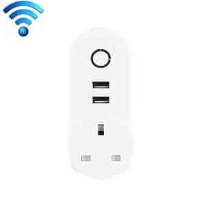 Smart WiFi Power Plug with USB Ports & EU Socket, Alexa/Google Home Compatible