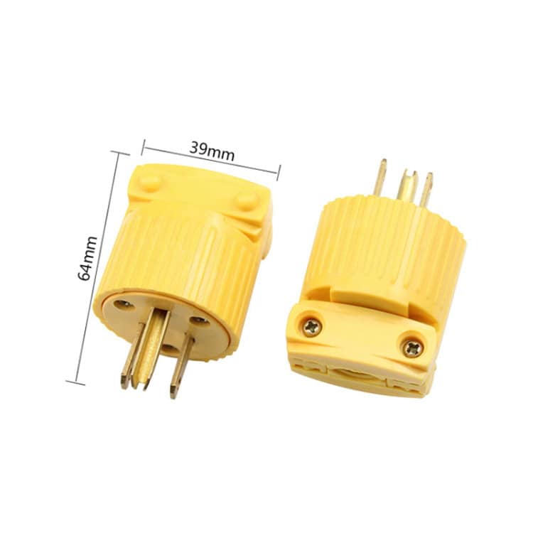 15A 125V Tripolar US Plug Adapter - Convenient Detachable Design 3 15A 125V Tripolar Us Plug Adapter - Convenient Detachable Design - Image 3
