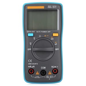 ZT98 CAT III Digital Multimeter 2000 Counts Back-light Voltage Tester