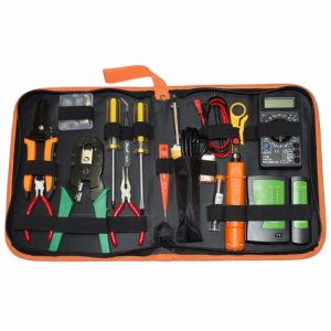 JAKEMY PS-P15 LAN Network Kit - 16 in 1 Professional Crimper Pliers Tool