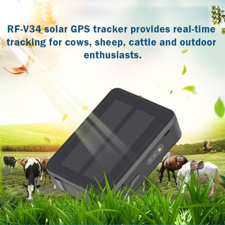 RF-V34 Solar GPS Livestock Tracker - Waterproof & Voice Monitoring 7 Rf-V34 Solar Gps Livestock Tracker - Waterproof &Amp; Voice Monitoring - Image 7