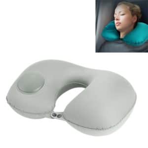 Ultimate Travel Comfort: Auto Inflating U-Shape Neck Pillow - Relax On-the-Go