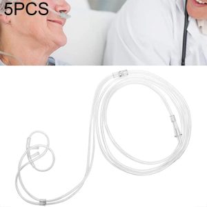 5PCS Pack Disposable Double-hole Nasal Oxygen Tube - 8m Length