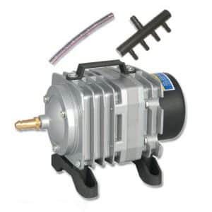 18W Electromagnetic Air Pump Compressor for Seafood/Fish Tank, US Plug