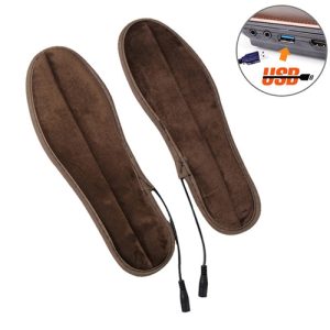 USB Heated Insoles 41-42: Keep Feet Toasty with Electric-Powered Warm Pad