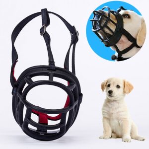 5-in-1 Dog Muzzle |Stop Biting, Chewing, Barking |Allows Drinking, Panting |6.8*6.3*7.8cm