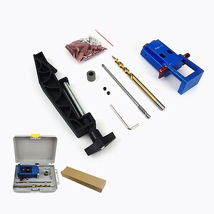 High-quality metalworking and drilling tools set with drill bits, clamps, and accessories for precise machining and DIY projects. Suitable for professional and hobbyist use.