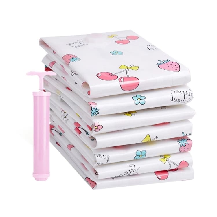 Max Space Candy Color Vacuum Storage Bags - 4PCS Set, 80*100 cm, Explosion-proof 2 Max Space Candy Color Vacuum Storage Bags - 4Pcs Set, 80*100 Cm, Explosion-Proof - Image 2