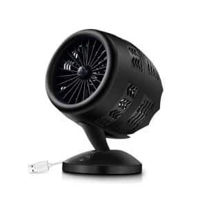 Portable Mini USB Air Cooler Fan, Adjustable Speed Control, Convection Cycle