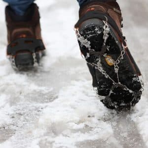 Anti-Slip Ice Gripper Chain Shoes Covers - Perfect for Hiking & Climbing