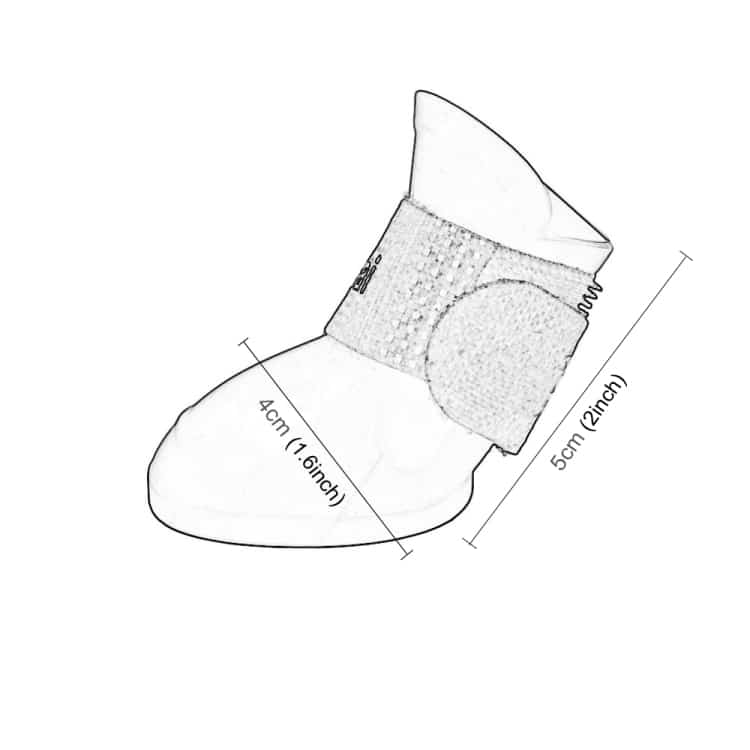 Stylish Waterproof Dog Shoes, Candy Color Rain Boots, Rubber - Size M 4 Stylish Waterproof Dog Shoes, Candy Color Rain Boots, Rubber - Size M - Image 4