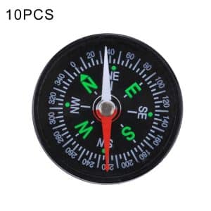 10 PCS 40mm Outdoor Sports Camping Hiking Compass - Stay on Track Anywhere!