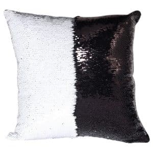 Magical Reversible Glitter Sequins Pillow: Color Changing Cover, 40*40cm