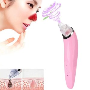 Blackhead Extractor, Pore Cleanser with Four Probes - Multi-function 5W 1A