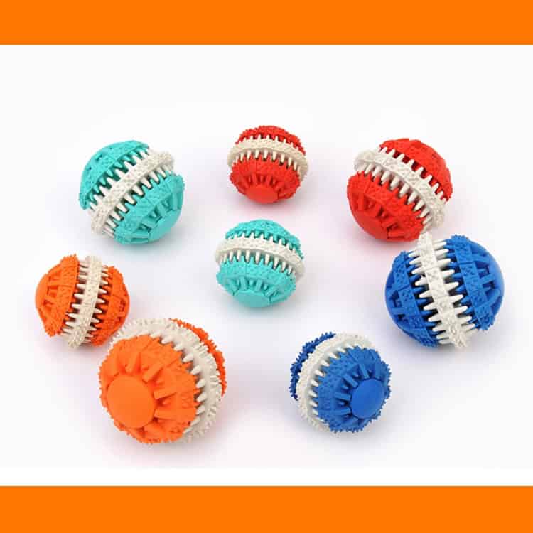 Pet Tooth-Cleaning Rubber Balls - Small Size for Chewing Fun & Dental Health 4 Pet Tooth-Cleaning Rubber Balls - Small Size For Chewing Fun &Amp; Dental Health - Image 4