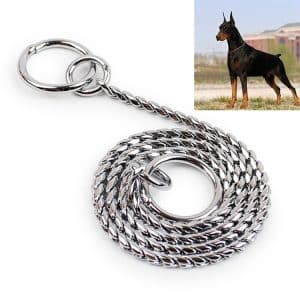 35cm Durable Metal Pet Chain Collar - Stylish Dog Neckband Strap