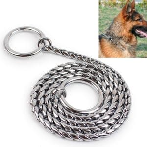 Strong & Stylish 70cm Snake Chain Dog Collar - Ultimate Neckband
