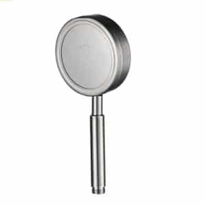 304 Stainless Steel Removable Shower Head, Washable, Pressurized Handheld - 117mm