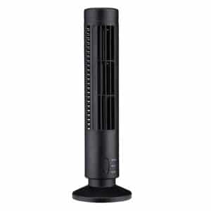 Tower Type USB Electric Fan: Leafless Air-conditioning Bladeless Design