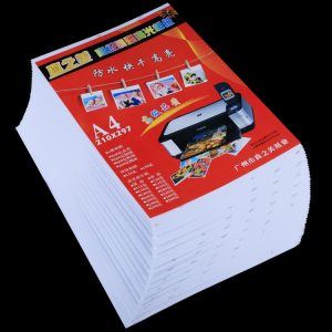 Waterproof Glossy Photo Paper for Inkjet Printers - 50 Sheets A4 8.3x11.7