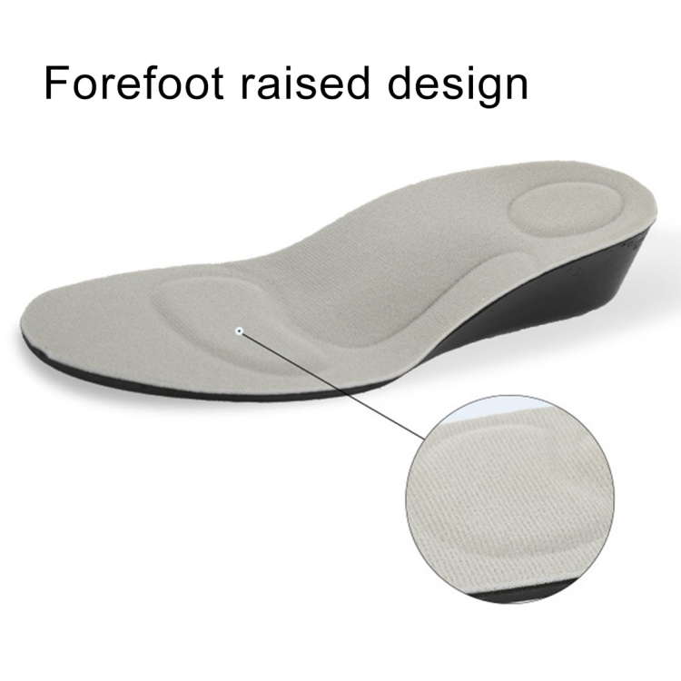 Breathable 2.5cm PU Sport Insoles - L Size for Height Increase • Comfy Support 4 Breathable 2.5Cm Pu Sport Insoles - L Size For Height Increase • Comfy Support - Image 4