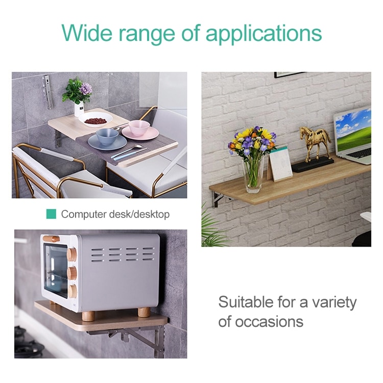 8" Wall-mounted Foldable Spring Storage Shelf - Dining Table Organizer 4 8&Quot; Wall-Mounted Foldable Spring Storage Shelf - Dining Table Organizer - Image 4