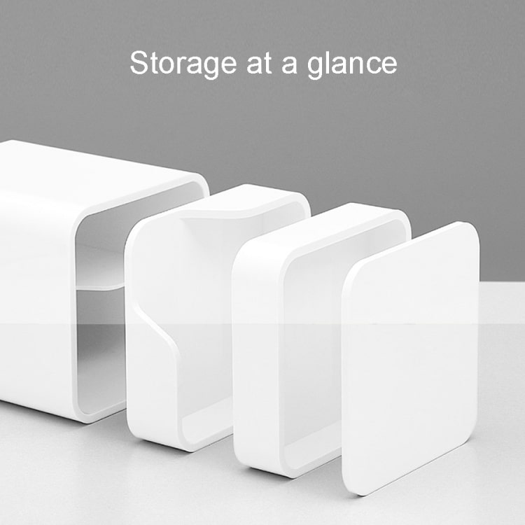 Xiaomi Youpin LEMO Desktop Storage Box - Neat & Stylish Organization (White) 4 Xiaomi Youpin Lemo Desktop Storage Box - Neat &Amp; Stylish Organization (White) - Image 4