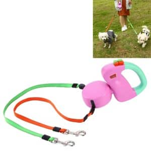 Revolutionary Dual-Head Auto Pet Leash with Retractable Feature