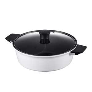 Xiaomi 4L Non-stick Electric Hot Pot - Aluminum Alloy Soup Stockpot - White