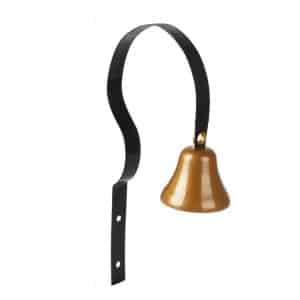 Retro Christmas Bell Metal Wall Bells: Festive Pet Training Doorbell