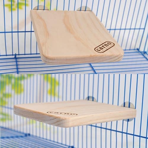 Wooden Springboard Toy for Small Pets - Engaging Playtime for Hamsters (Small) 3 Wooden Springboard Toy For Small Pets - Engaging Playtime For Hamsters (Small) - Image 3