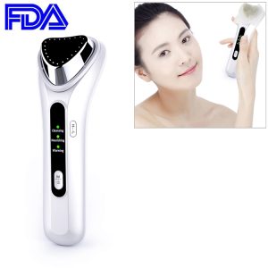 BLK-D020 Ion Facial Beauty Massage Instrument with Heating Vibration