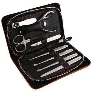 8-in-1 Professional Nail Care Kit: Precise Manicure & Pedicure Clippers Set
