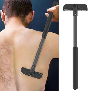 XPREEN Stretchable Handle Back Shaver - Stainless Steel Blade Razor for Men