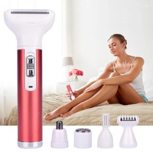 Ladies 5-in-1 Shaver & Trimmer Kit - XD-3011 Multifunction for Precision Grooming