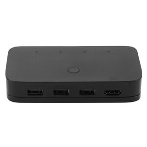 Effortlessly Connect with 4x1 4Kx2K HDMI/USB/KVM Switch - Streamline Setup!