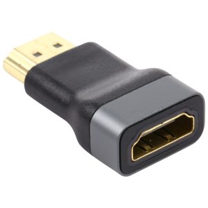 Enhance Connectivity: Gold-plated HDMI Female to Male Adapter