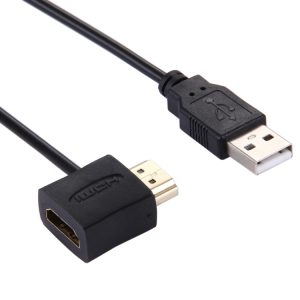 Universal HDMI Female to USB Male Cable Adapter 50cm • Versatile Connectivity