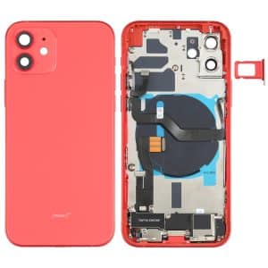 All-in-One Battery Back Cover Assembly iPhone 12 - Speaker, Camera, Wireless Module