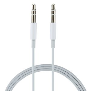 1m Wire Control Stereo AUX Audio Cable for Computer, CD, MP3, Car, Headphone