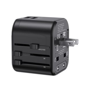 USAMS Multi Plug Travel Charger | Fast 12W Charging, Universal Compatibility